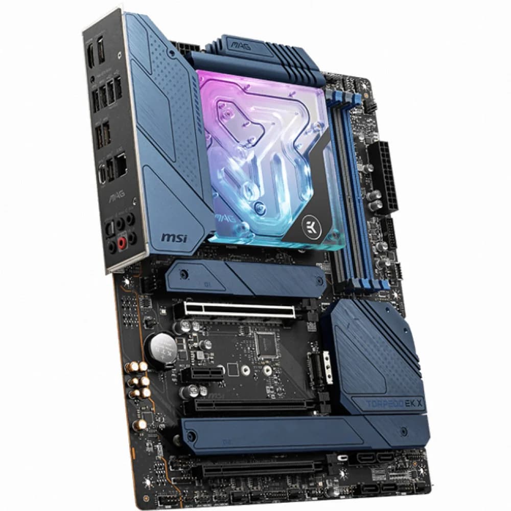 Матплата MSI MAG Z690 Torpedo EK X, iZ690, S1700, ATX, 4DDR-5, 3xPCI-Ex16, 6SATA,4xM.2,HDMI,DP,15USB