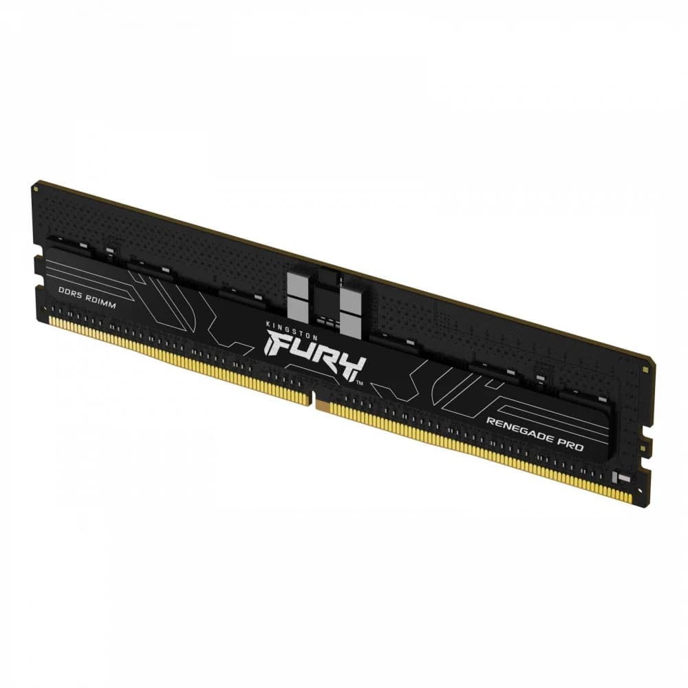 Модуль памяти Kingston OEM 16GB DDR5 6000 FURY Renegade Pro RDIMM Black XMP ECC Registered DIMM (Single Module) 1RX8 32-38-38 1.35V 288-pin 16Gbit