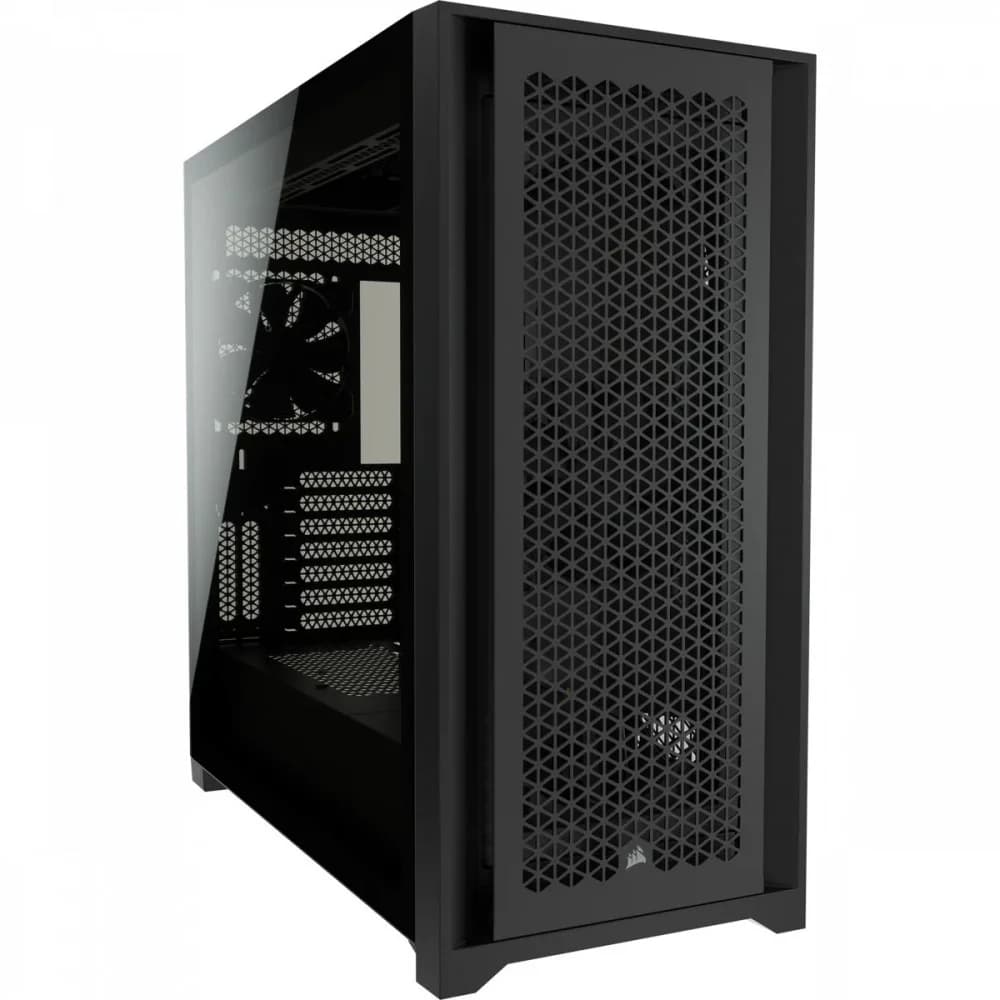 Корпус Corsair 5000D Airflow, Mid Tower, Black,4x2.5"/2x3.5"HDD,2xUSB3.0,1xUSB-C,Mic/Audio
