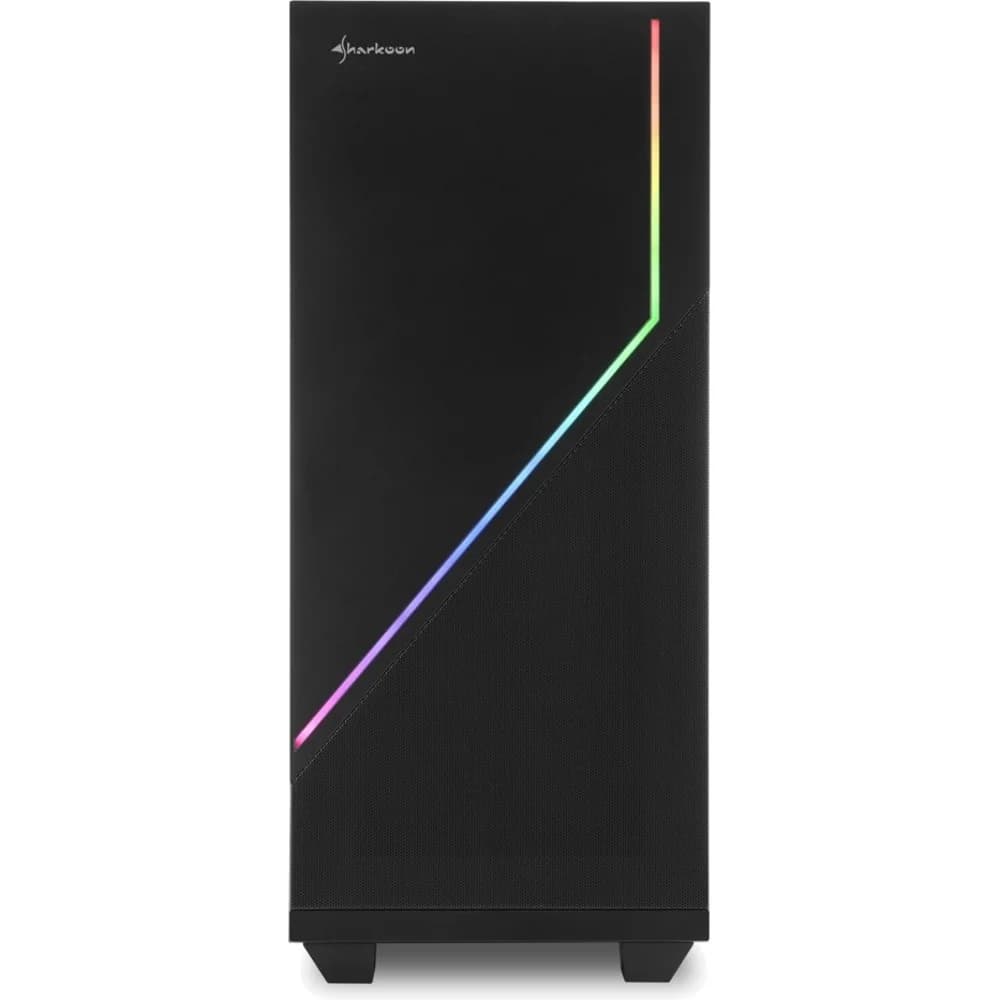 Корпус ПК без БП Sharkoon RGB FLOW < ATX, 2x3.5, 6x2.5, 2xUSB 3.0, 1xUSB 2.0, Audio, 424*206*481mm>
