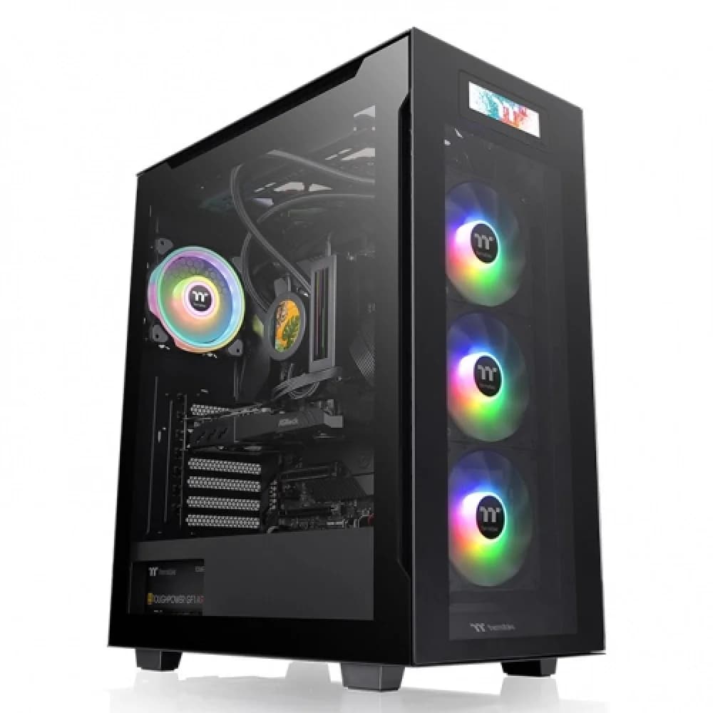 Компьютерный корпус, Thermaltake, Divider 550 TG Ultra, CA-1T7-00M1WN-00, Mid-tower, ATX/M-ATX/Mini-ITX, USB 3.2 (Gen 2) Type-C*1/ USB 3.0*2, HD Audio, 3*120мм ARGB fan/1*120мм, Высота процессорного
