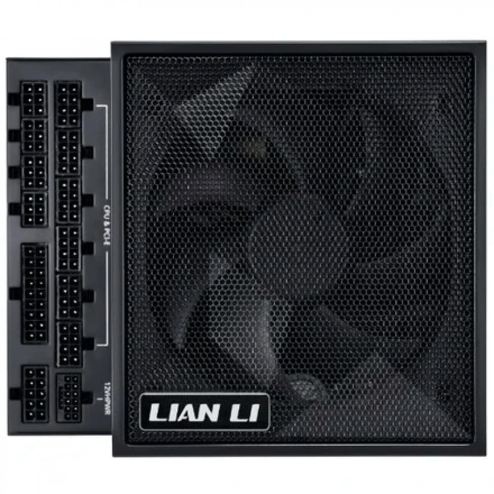 Блок питания Lian Li EG0850 BLACK 850W Full Modular, 80+ PLATINUM, КПД 92,41%, 25.96dBA, FAN 120MM FDB, 2000rpm, Black, G9P.EG0850.BE00.EU