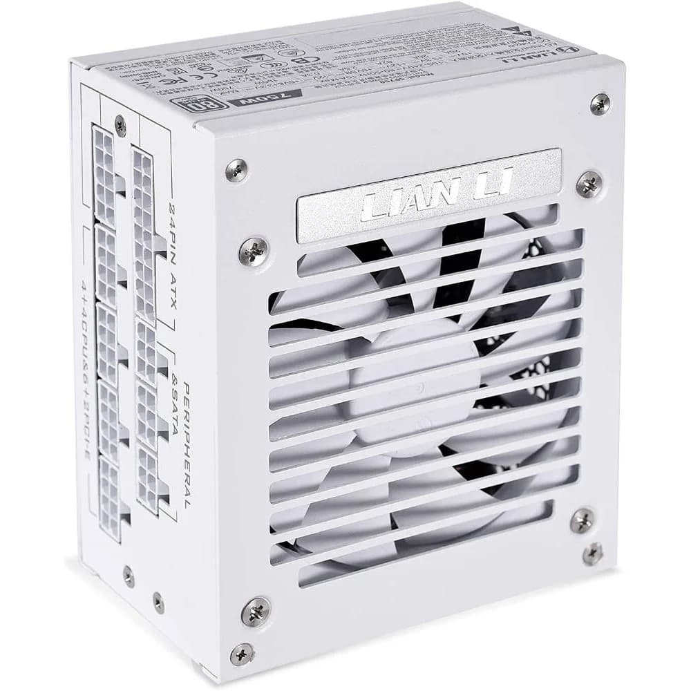 Блок питания 750W Lian Li SP750 White (SFX, 20+4 pin, 92mm fan, PCI-E 6+2Px2, 4xSATA) (G89.SP750W.00EU)