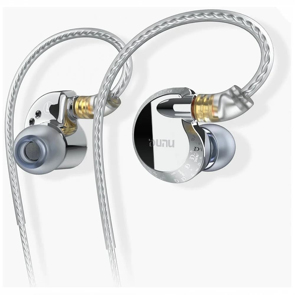 Наушники Dunu Falcon Pro, 5Hz-40kHz, 26 Om, 112dB, 1.28m, Silver