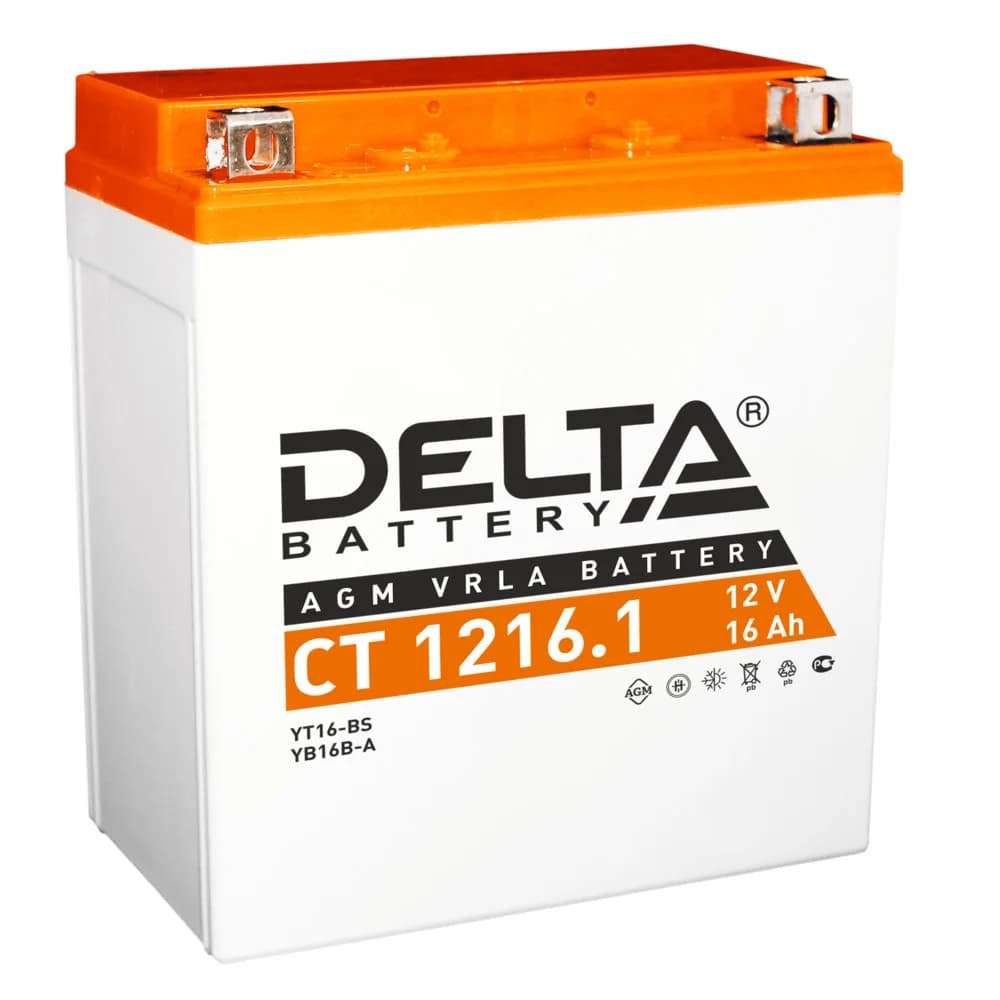 CT 1216.1 Delta Аккумуляторная батарея, 12 / 16A, 0мм