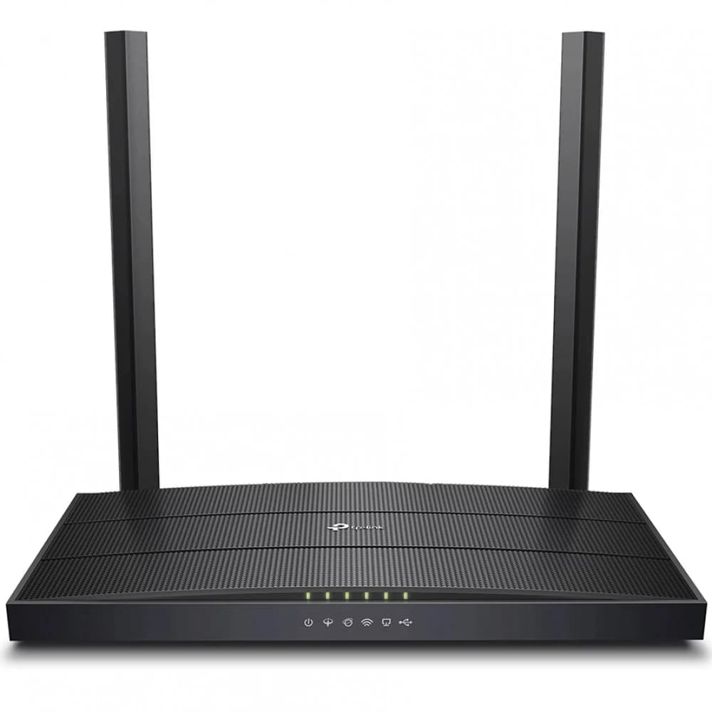 Модем TP-Link Archer VR400, Router, ADSL/ADSL2/ADSL2+/VDSL2,Wi-Fi (a/b/g/n/ac),RJ-11,3хRJ-45,WAN,USB