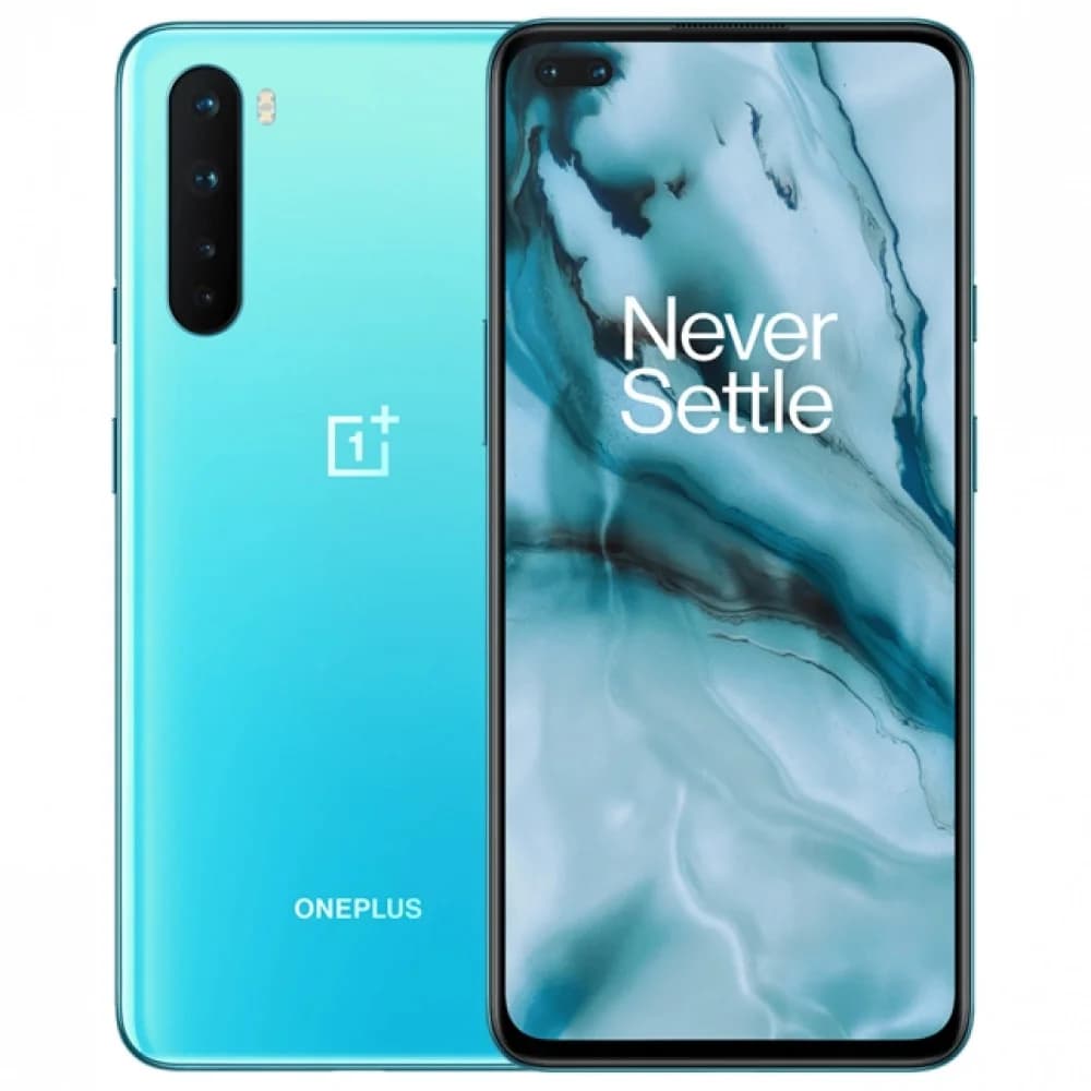 Смартфон OnePlus Nord, A10/2.4GHz/8GbRAM/128GbROM/6.44",2400x1080/Wi-Fi/BT/GPS/2xSIM, Blue Marble