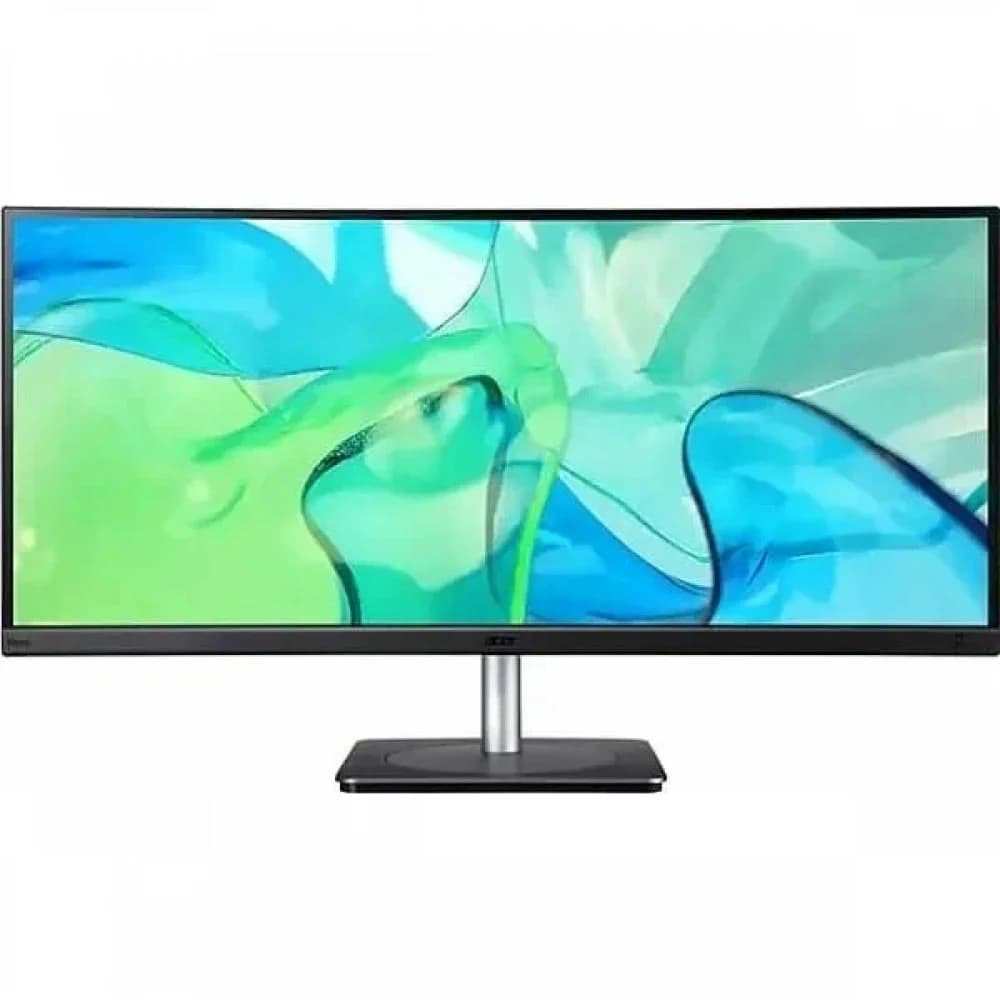 LCD Acer 34" CB343CURDbemiiphcuzx {IPS 3440x1440 60Hz 4ms 300cd 2xHDMI2.0 DisplayPort1.2 USB-C(90W) RJ45 2xUSB3.2(Gen2) USB3.2(Gen1) Webcam 2x7W VESA}