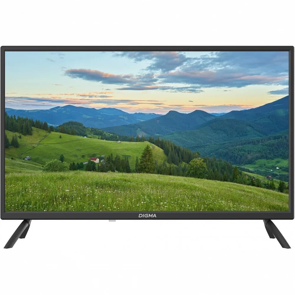 Телевизор LED Digma 32" DM-LED32MBB21 черный/черный HD 60Hz DVB-T DVB-T2 DVB-C DVB-S DVB-S2 USB