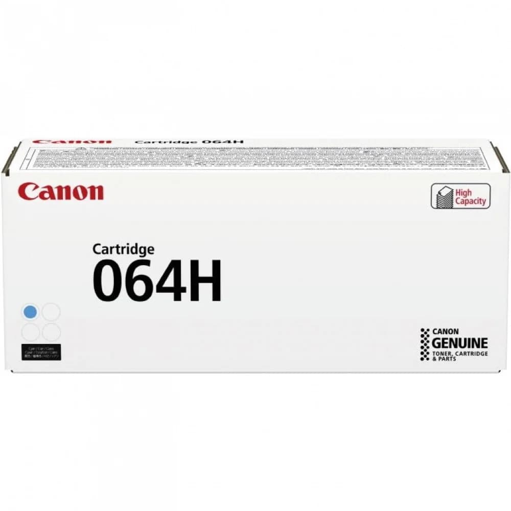 Тонер-картридж Canon 064H C голубой, 10400 стр., для Canon i-SENSYS LBP722Cdw/LBP722/MF832Cdw/MF832