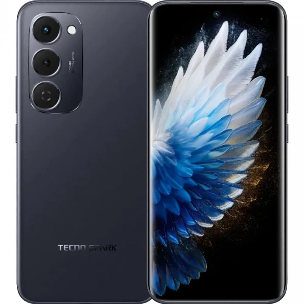 KM7 256+8 SPARK 40 Pro+ Nebula Black, 6.78", 20:9, 2720 x 1224 пикселей, 1.6GHz, 8 Core, 8GB RAM, 256GB, up to 1TB flash, 50Mpix+AI/13Mpix, 2 Sim, 4G, BT, WiFi 802.11 b/g/n, GPS/AGPS, GLONASS,NFC, T