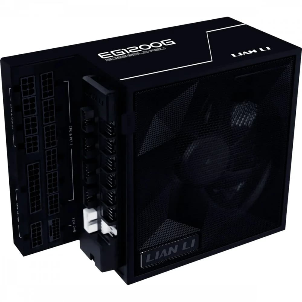 Блок питания Lian-Li ATX 1200W EDGE1200 +HUB Gen.5 80+ gold (20+4pin) APFC 120mm fan 12xSATA Cab Manag RTL