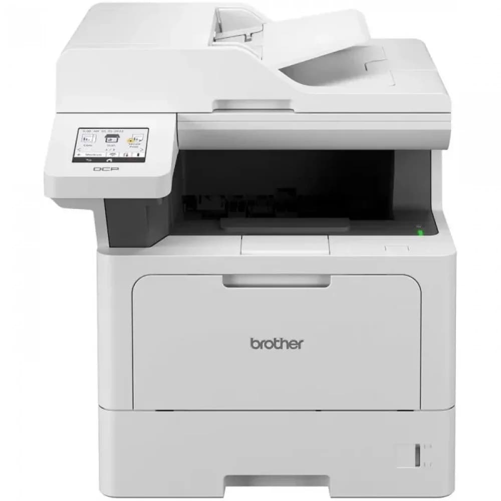 DCPL5510DW - МФУ Brother DCP-L5510DW, A4, 48стр/мин, 512Мб, PCL, BR-Script3, дуплекс, ADF50, сенс.экран 8,9см, GigaLAN, WiFi, 1 лоток 250л, старт.картридж 3000стр, европейский регион, TN3600/DR3600