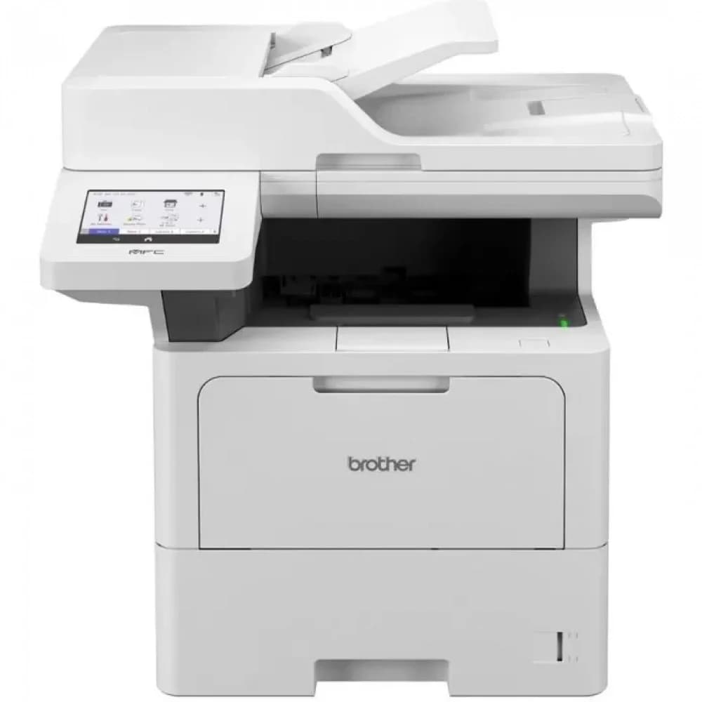 MFCL6710DW - Аппарат Brother MFC-L6710DW, A4, 50стр/мин, 512Мб,PCL, BR-Script3, дуплекс, факс, SPDF70, сенс.экран 12,7см., GigaLAN, WiFi, 1 лоток 520л, старт.картр.6000стр (МФУ) (замена L6600DW/6800