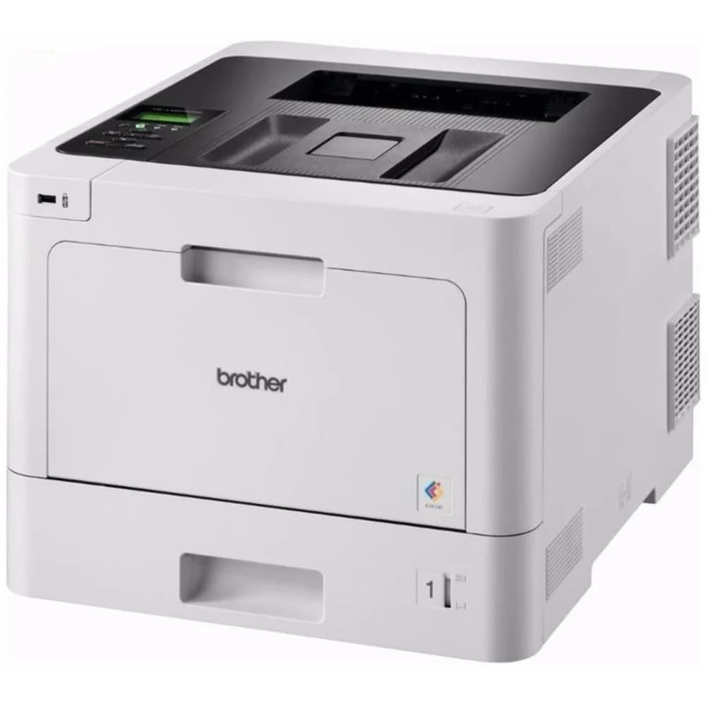 HLL8260CDWR1 - Принтер Brother HL-L8260CDW, цветной лазерный, A4, 31 стр/мин, 256Мб, дуплекс, GigaLAN, WiFi, 1 лоток на 250л, старт.картриджи 3000стр. (чёрный), 1800стр. (цветные), европейский регио