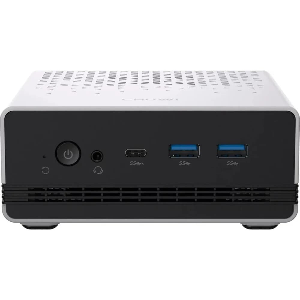 Компьютер/ Ubox AMD Ryzen 5 6600H(3.3Ghz)/16384Mb/512PCISSDGb/Int:AMD Radeon/BT/WiFi/war 1y/1.35kg/Iron Gray/Win11Pro + DDR5 (SODIMM MAX 64GB)(RAM slot*2)/USB2.0*1/USB3.2G1*3/Type-C*1(DP,PD)/HDMI*1/