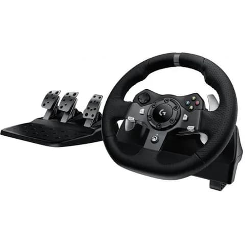Контроллер для игровых симуляторов Logitech G920 Driving Force (руль и педали для XBox One и ПК) (M/N: W-U0004)