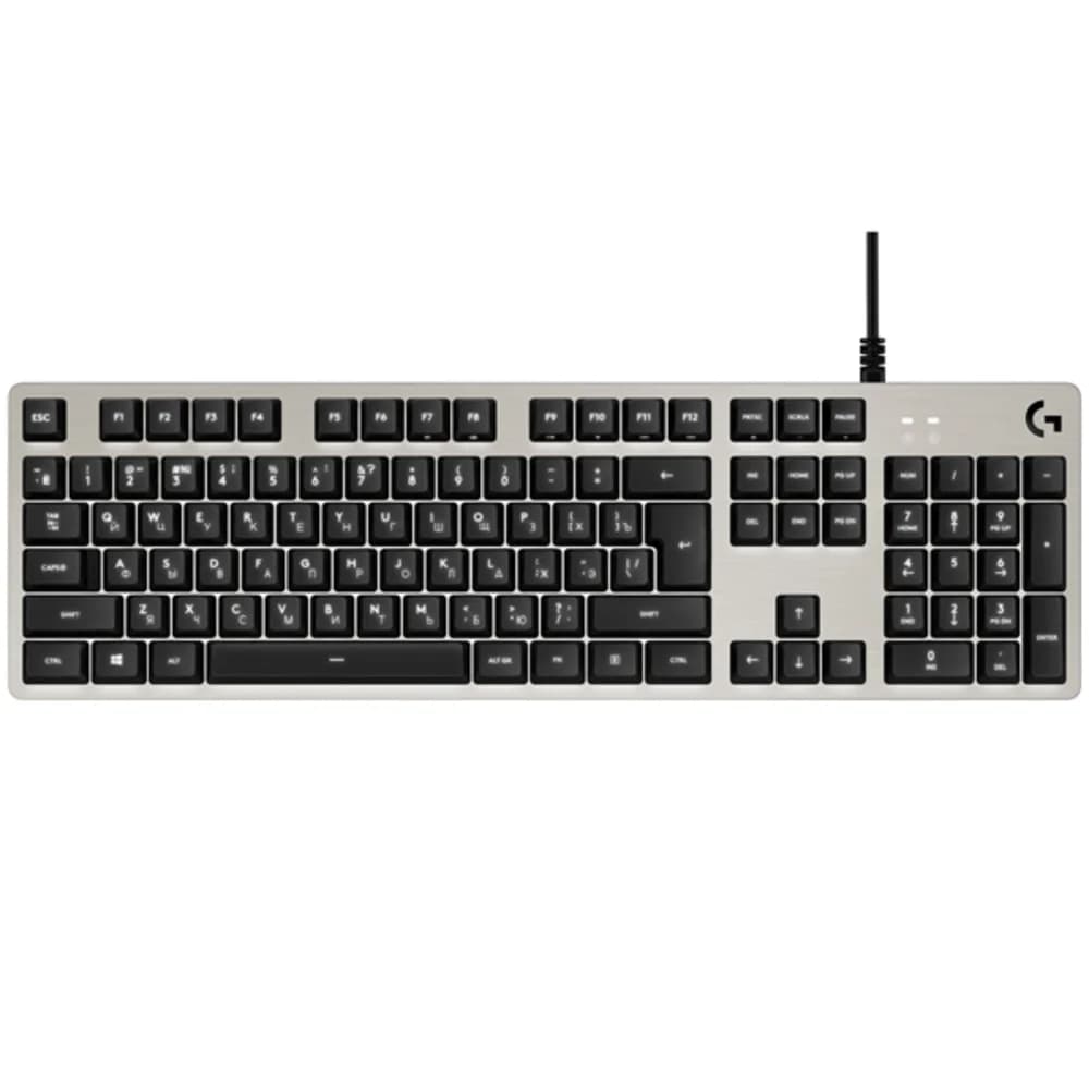 Клавиатура игровая Logitech G413 SILVER (механическая, белая подсветка) (M/N: Y-U0032)