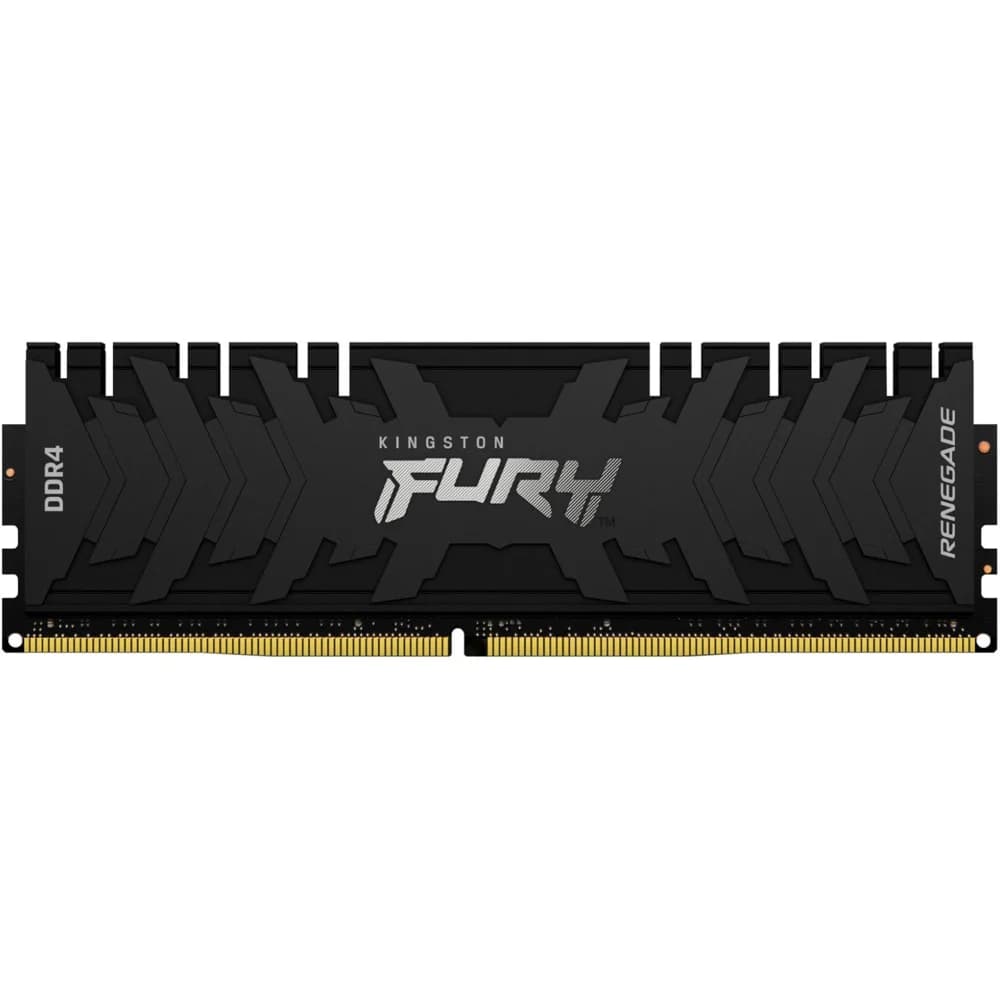 Модуль памяти, Kingston, FURY Renegade KF430C15RB1/16, DDR4, 16GB, DIMM <PC4-24000/3000MHz>, Чёрный