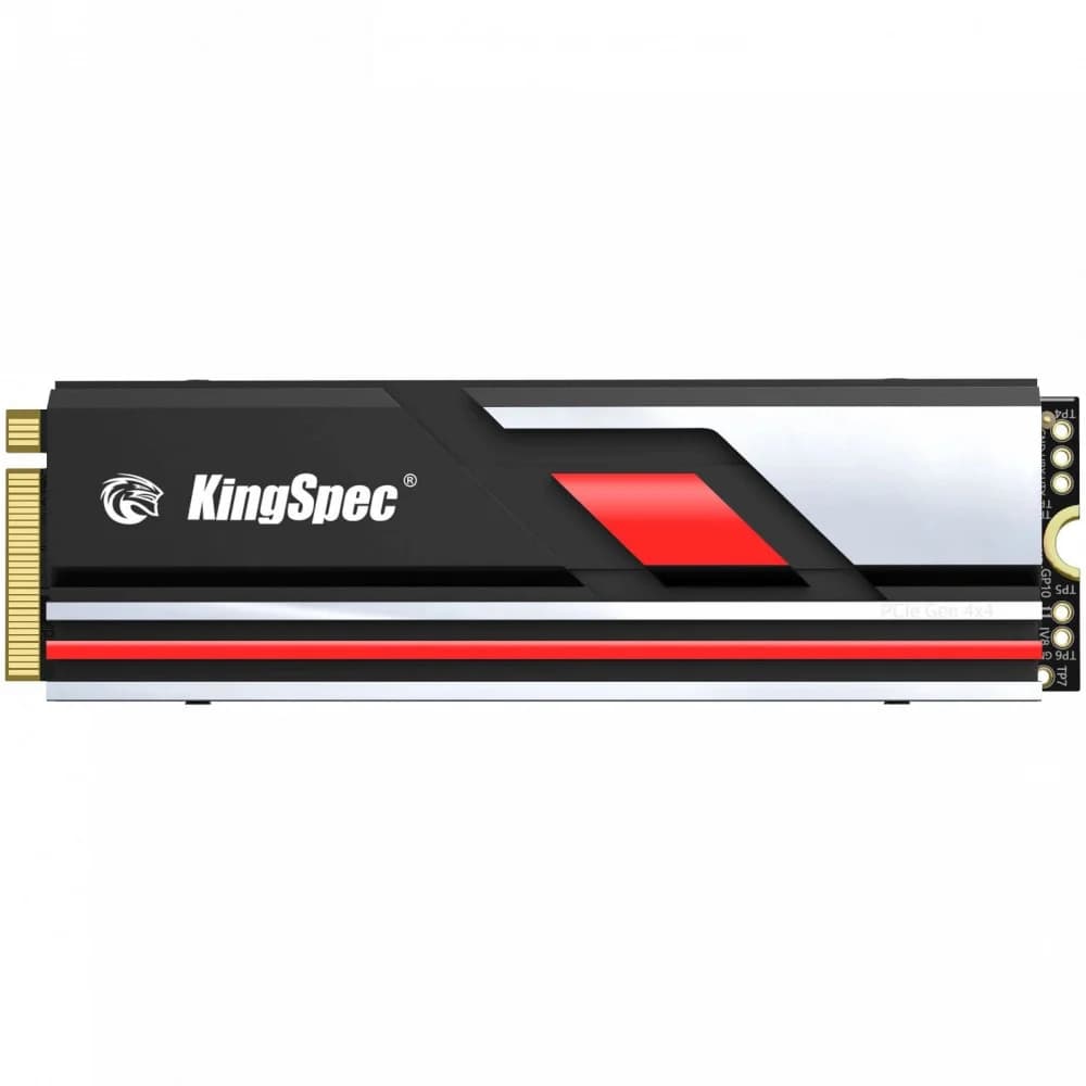 Твердотельный накопитель SSD M.2 KingSpec 1.0Tb XG7000 Series <XG7000-1TB> (PCI-E 4.0 x4, up to 7400/6600MBs, 3D TLC, 600TBW, NVMe 1.4, 22х80mm, heatsink)