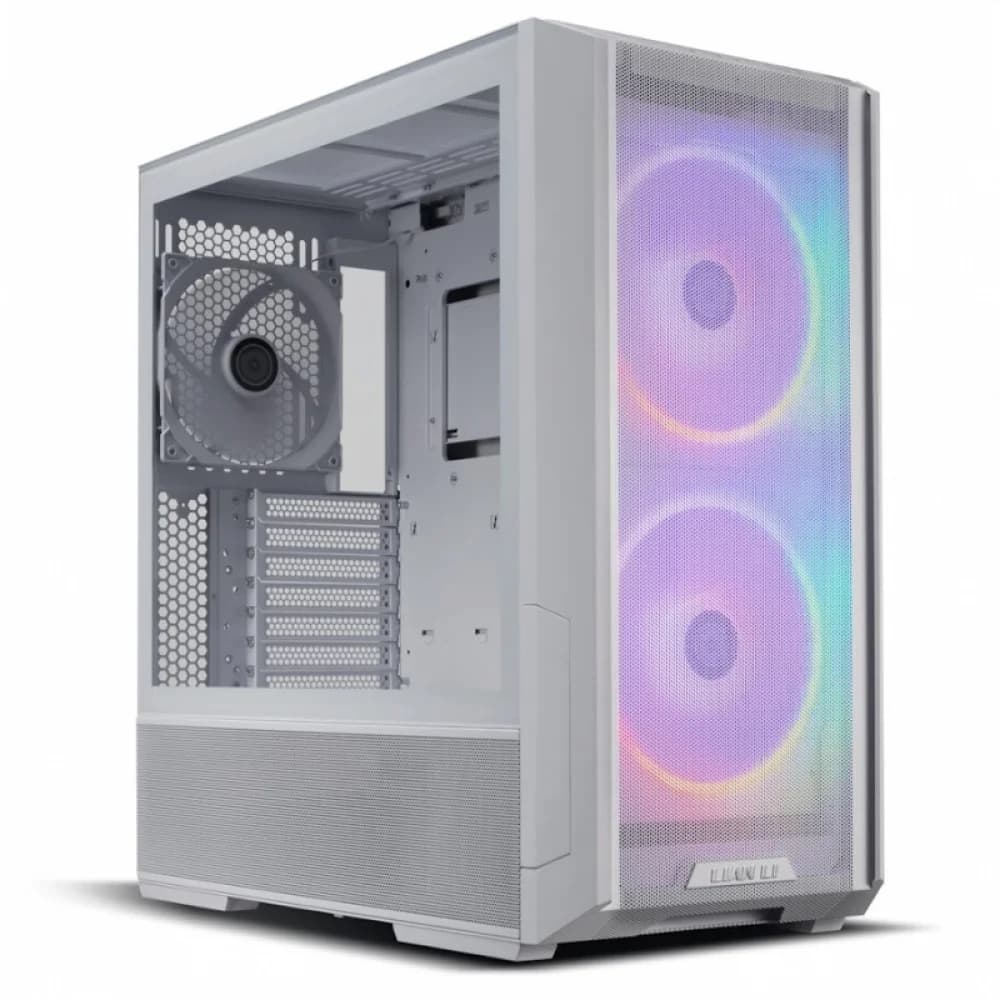 Корпус LIAN LI Lancool 216 White RGB, Medium Case: ATX/E-ATX/Micro-ATX/Mini-ITX, 2xUSB 3.0, 1xUSB Type-C, 1xAudio, Included Fans: 2x160mm ARGB, 1x140mm PWM