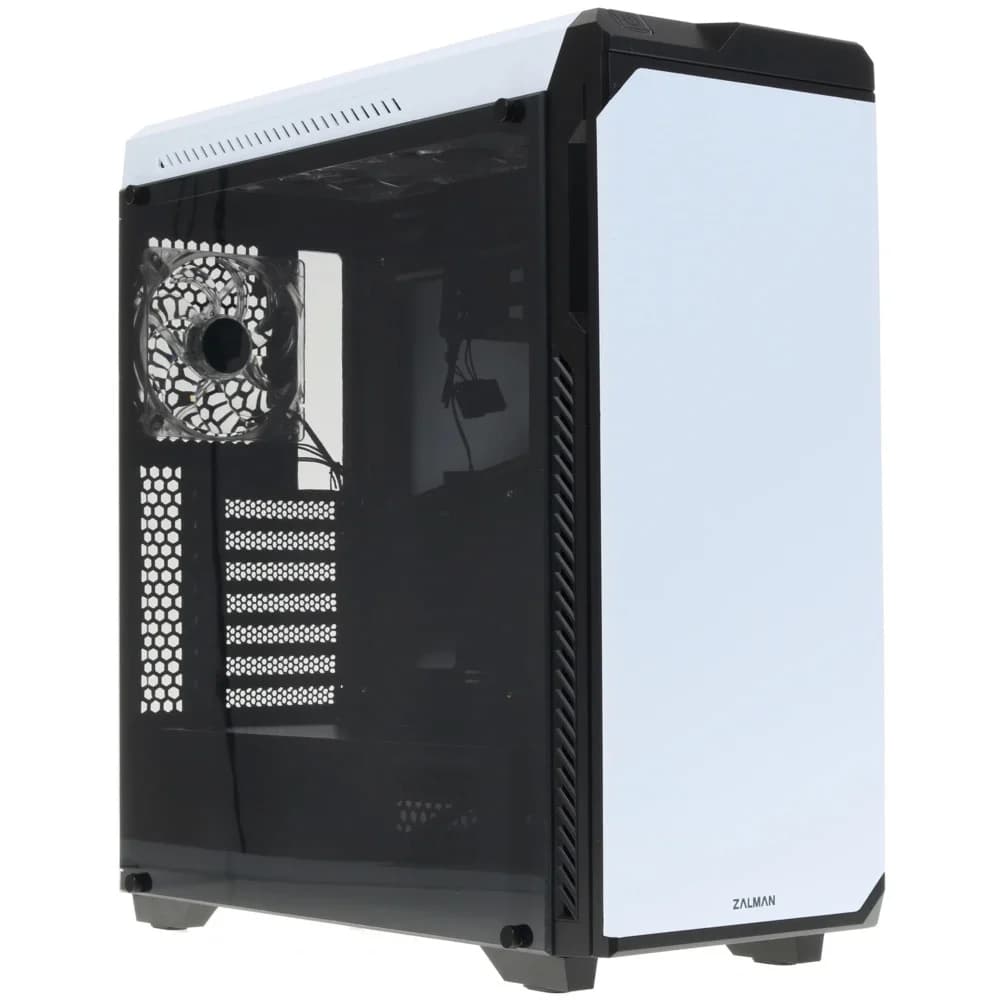 ZALMAN Z9 NEO PLUS, ATX, WHITE, WINDOW, 2x5.25", 4x3.5", 6x2.5", 2xUSB2.0, 2xUSB3.0, FRONT 2x120mm, REAR 1x120mm, TOP 2x120mm