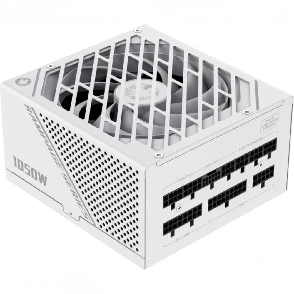 БП ATX 1050W GameMax GX-1050 PRO WH, Platinum, 20+4/20+4+8/24+4/24+8/24+4+8, 13.5сm,4x6+2p+16p PCI-E
