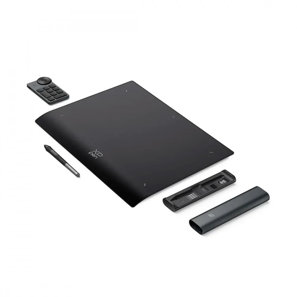 Графический планшет, XP-Pen, Deco Pro LW (Gen 2) MT1172B_ACK05, Разрешение 5080 lpi, Чувствительность к нажатию 8192, Интерфейс Bluetooth, Рабочая область 10"х6", Чёрный