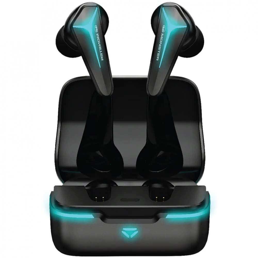 Bluetooth гарнитура Monster Mission V1 TWS, Bluetooth 5.0, Black