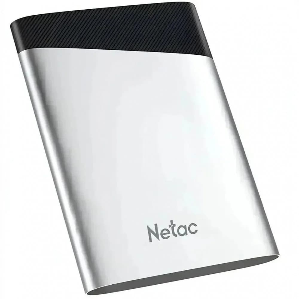 SSD накопитель Netac Z6S 2TB USB 3.2 Gen 2 Type-C External SSD, R/W up to 550MB/480MB/s,with USB-C to USB-A cable and USB-A to USB-C adapter