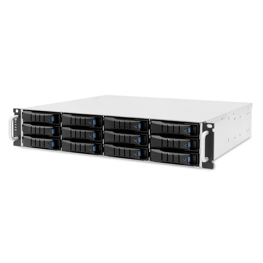 J2012-03-35X_XJ1-20123-02 2U 12x3.5" hot-swap bays, hot-swap JBOD with dual SAS 12G expander controller, dual BMC, Tool-less HDD tray, 550W 1 + 1 hotswap redundant80+ - Platinum, Toolless Rail K