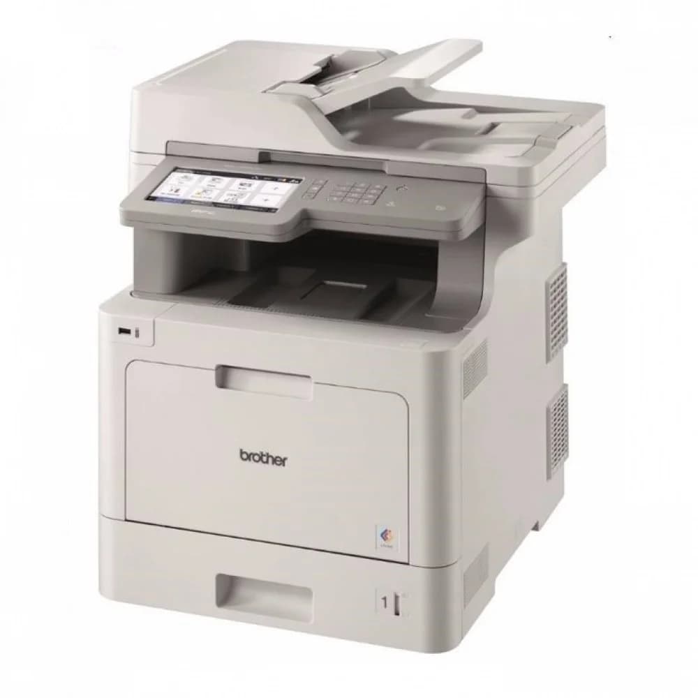 MFCL9570CDWR1 - МФУ Brother MFC-L9570CDW, цветной лазерный, A4, 1Гб, 31стр/мин, PCL, факс, дуплекс, SPDF80, GigaLAN, WiFi, NFC, 1 лоток на 250л, старт.картриджи 6500стр. (чёрный), 6500стр. (цветные)