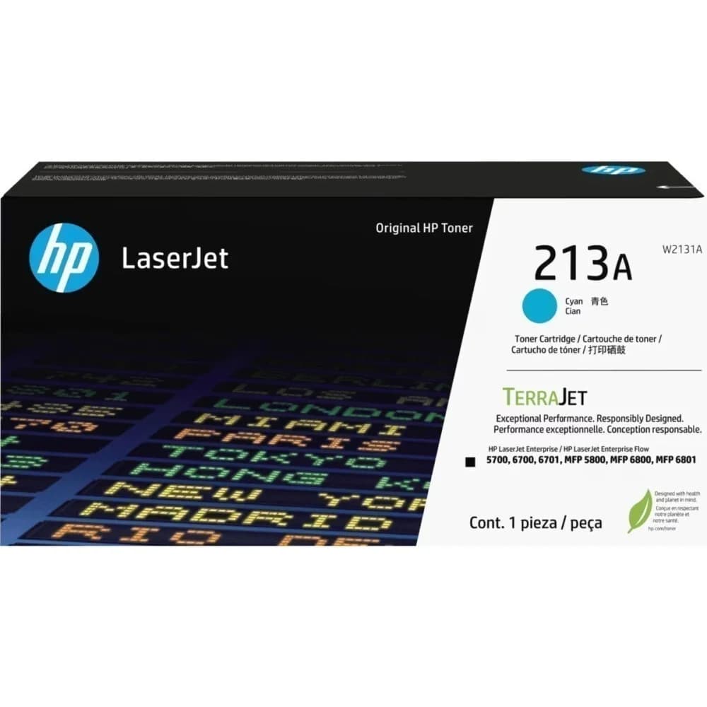 Тонер-картридж/ HP 213A Cyan Original LaserJet Toner Cartridge