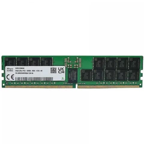 Оперативная память Hynix DDR5 64GB RDIMM 4800Mbps ECC Registered x4, 1 year, OEM