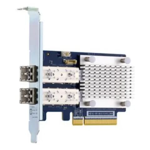 Сетевая карта/ QNAP QXP-16G2FC Dual-port Fiber Channel adapter, 2 x 16 Gb / s SFP +, PCIe Gen3 x8. For QTS OS ONLY