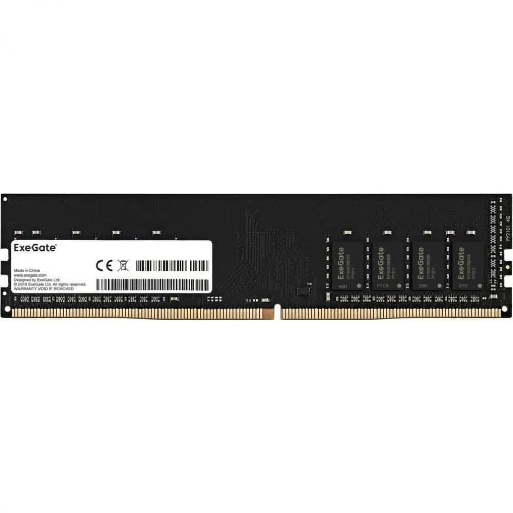 Exegate EX295284RUS Модуль памяти ExeGate Value DIMM DDR4 32GB <PC4-25600> 3200MHz