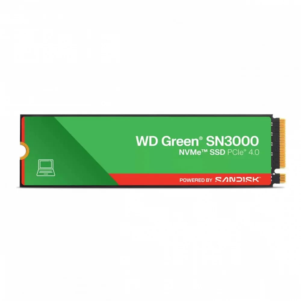 SSD M.2 PCIe 1 TB Western Digital Green SN3000, WDS100T4G1E, PCIe 4.0 x4, oem