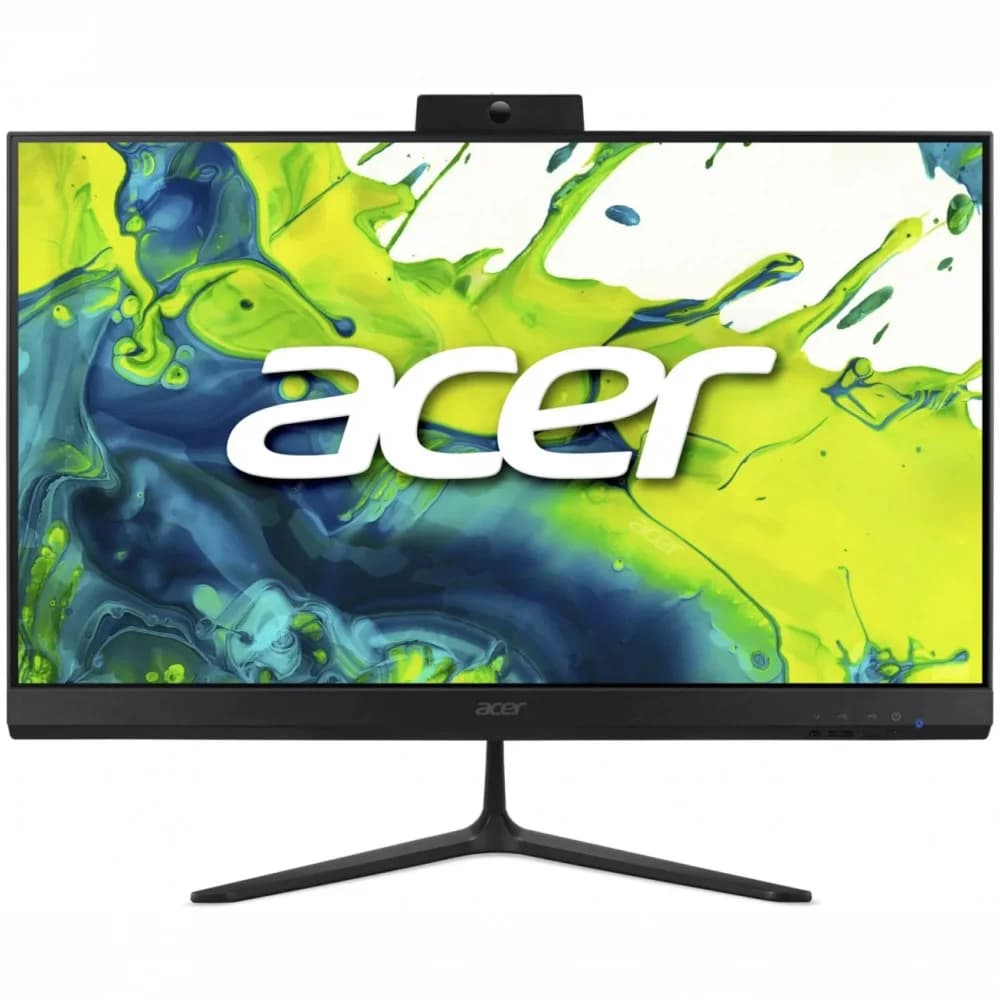 Моноблок Acer Aspire C27-2G (Black) / Core 5 120U / 16 ГБ DDR4 3200 / 512 ГБ / 27" FullHD 120 Гц / 5MP QHD / wls / 65 Вт, внешний/Без ОС.