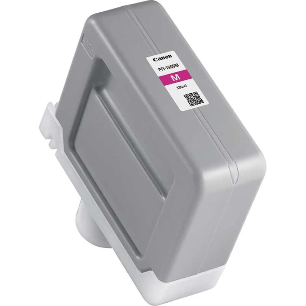 Картридж Canon PFI-1300 M Оригинальный пурпурный картридж Canon для плоттеров imagePROGRAF PRO-2000, PRO-4000, PRO-4000S, PRO-6000S емкостью 330 мл.