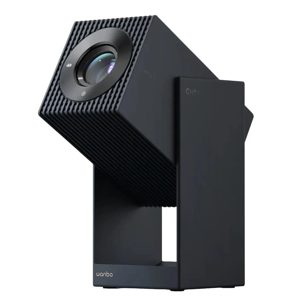 Проектор Wanbo Cube 2 Pro, LCD, 500lm, 2000:1, 1920x1080, 1.2-3.5m, 1-3.3m, 20000hr,1.4kg,Deep Night