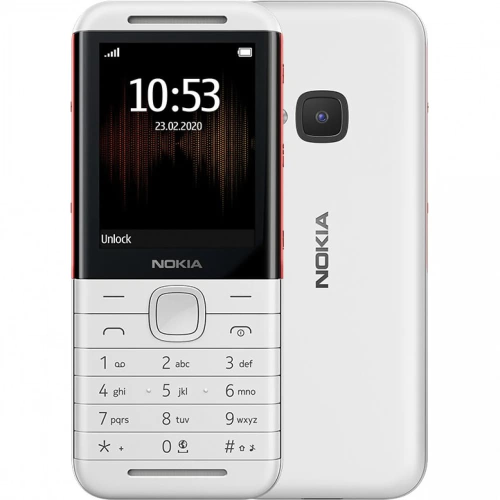 Мобильный телефон Nokia 5310 DS, 2.4", BT/microUSB/2xSIM/1200mAh, White-Red
