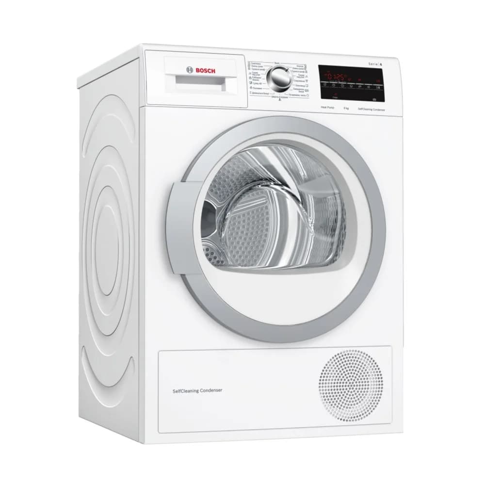 Сушильная машина Bosch WTW85469OE кл.энер.:A++ макс.загр.:9кг белый (плохая упаковка)