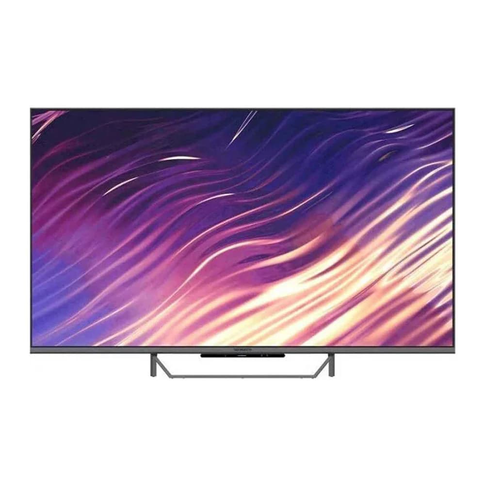 55", Ultra HD, QLED, 300Nit, Google TV, DVB-T2/C/S2, 2.0 ch Sound 10W*2 Dolby Atmos, 120Hz, 3 HDMI, 2 USB, Digital Audio Output, LAN, Composite output, CI, Выход для наушников, Central stand, 2025