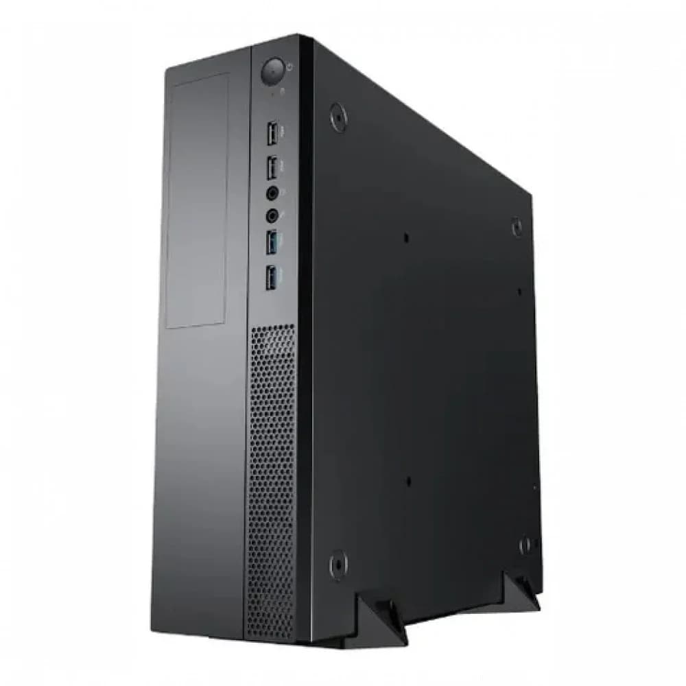 корпус Slim Case Powerman EL510 Black PM-300ATX U3.0*2+U2*2+A(HD): fan 9cm intrusion switch, Micro-ATX, Mini-ITX