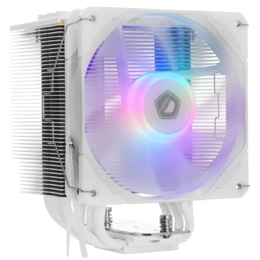 Вентилятор ID-COOLING SE-226-XT ARGB SNOW LGA20XX/1700/1200/115X/AM4 (8шт/кор, TDP 250W, cнежно-белый, PWM, 6 тепл.трубкок + медная база, FAN 120mm, Addressable RGB LED) RET