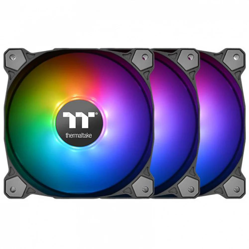Кулер для компьютерного корпуса, Thermaltake, Pure 14 ARGB Sync, CL-F080-PL14SW-A, ARGB 140мм вентилятор, 600-1400 об.мин, 70.32 CFM, 30,4 dB(A), 4pin, 140x140x25мм, Белый