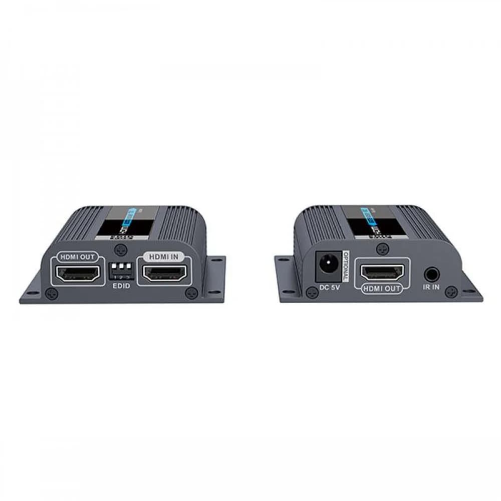 LenKeng LKV372 EDID (удлинитель HDMI, 50м, UTP cat 6/6a/7, EDID, POE, активный, комплект передатчик и приемник)