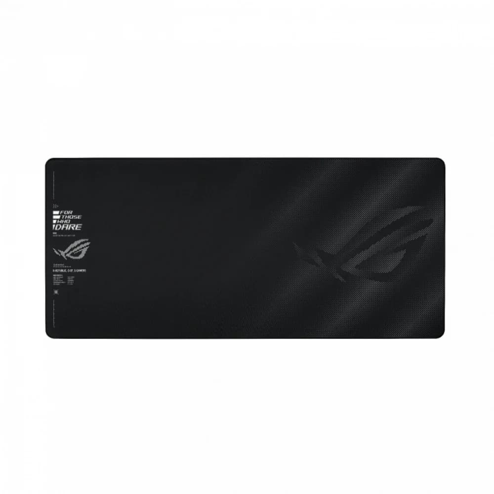 Коврик для мыши Asus ROG SHEATH II XXL 400х900х2мм. Усовершенствованная охлаждающая ткань, прочные края, предотвращающие изнашивание, нескользящая резиновая основа. Black 90MP04B0-BPUA00