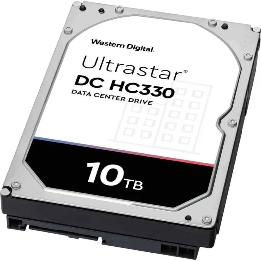 Жесткий диск серверный WD Ultrastar DC HC330 WUS721010AL5204 10TB 3.5" SAS 12Gb/s, 7200rpm, 256MB, 0B42258/0B42303, 512e, Bulk {20}