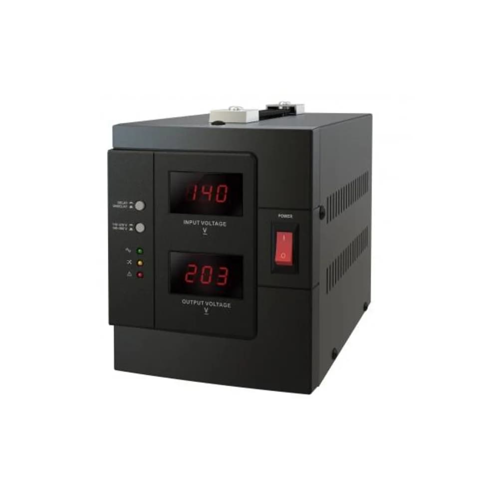 Стабилизатор Volta AVR 1500 Pro, 1200W, 2 розетки, вх:110-270V